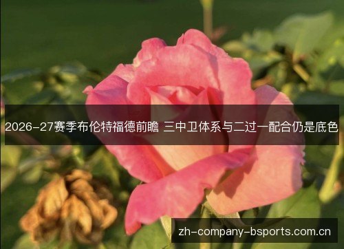 2026-27赛季布伦特福德前瞻 三中卫体系与二过一配合仍是底色